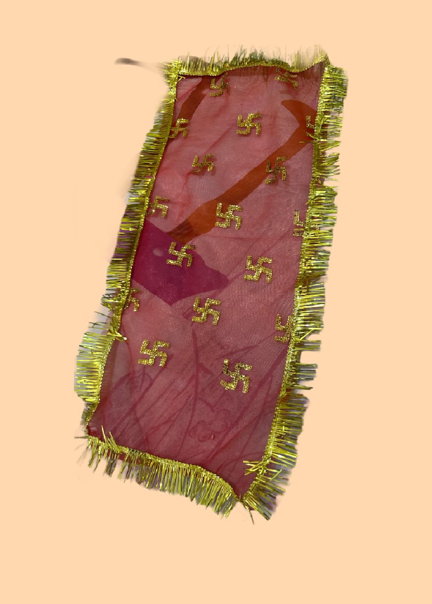 Mata Ki Chunni (Small) – Auspicious Cloth for Devi Puja